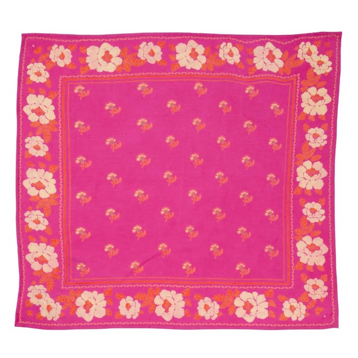 Bonheur du Jour - Wholesale Head Scarf - Women's - Indian Scarf - Nur Camelia1