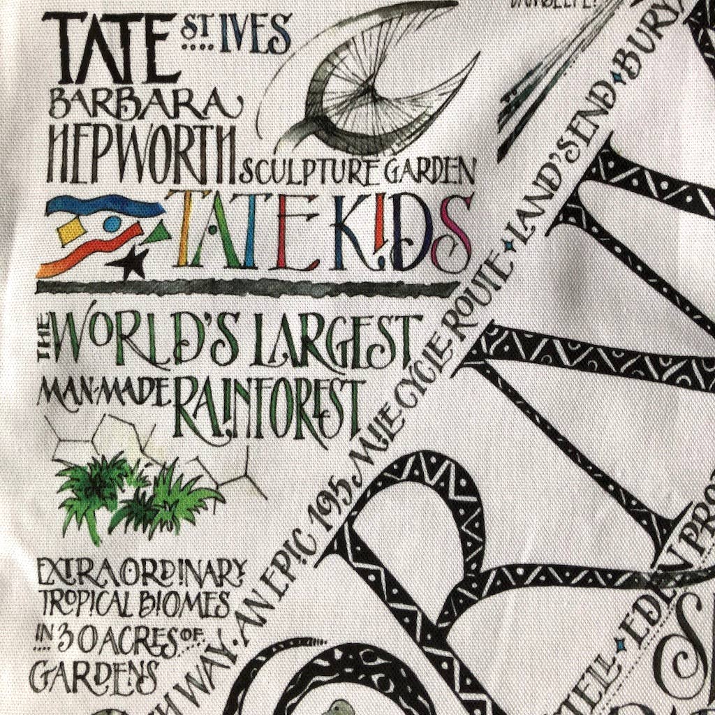Inklings Art - Wholesale Tea Towel - UK made Cornwall tea towels in 100% cotton4