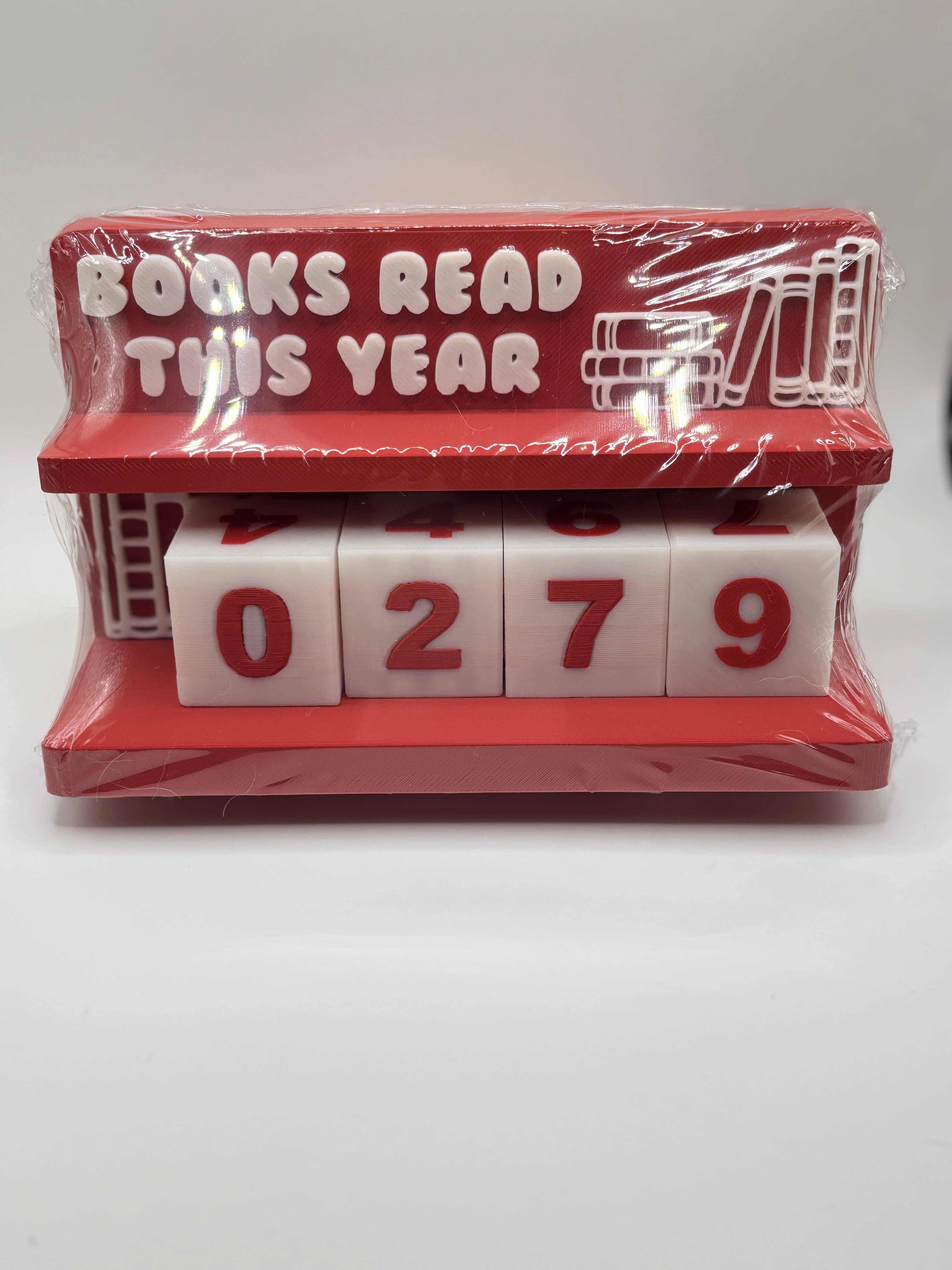 Stella Cake Creations - Wholesale Desk/Tabletop Sign - Book Counter Sign with Numbers 6