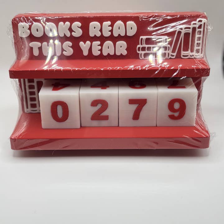 Stella Cake Creations - Wholesale Desk/Tabletop Sign - Book Counter Sign with Numbers 6