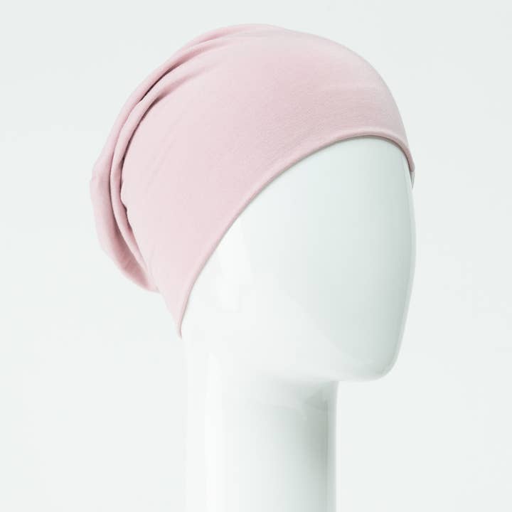 Chemo Slouchy Beanies | Bamboo Pink for wholesale by Sibelle
