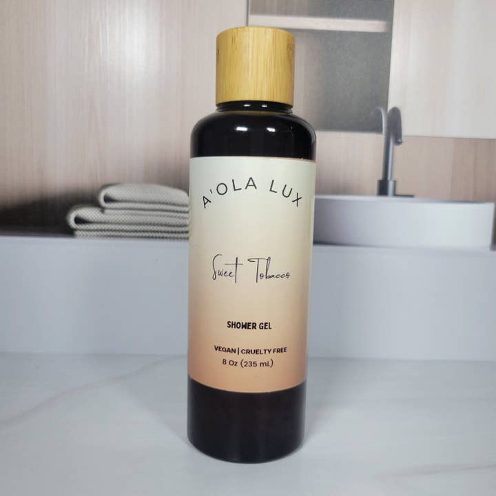 Sweet Tobacco Body Wash for wholesale by A'OLA LUX