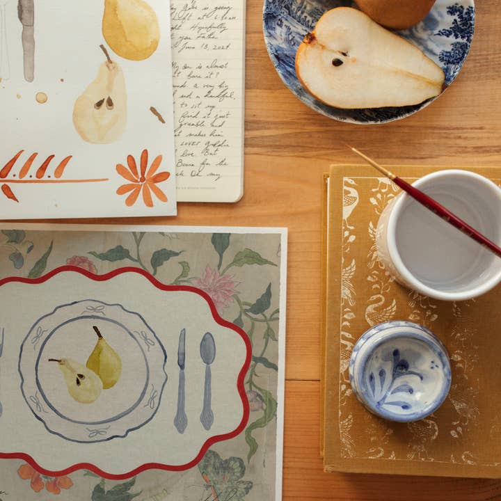 Cocoshalom - Wholesale Art Print - Pears For Dinner1