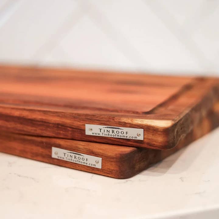 Tin Roof Kitchen & Home - Wholesale Cutting Board - Small Parkhouse Cutting Board7