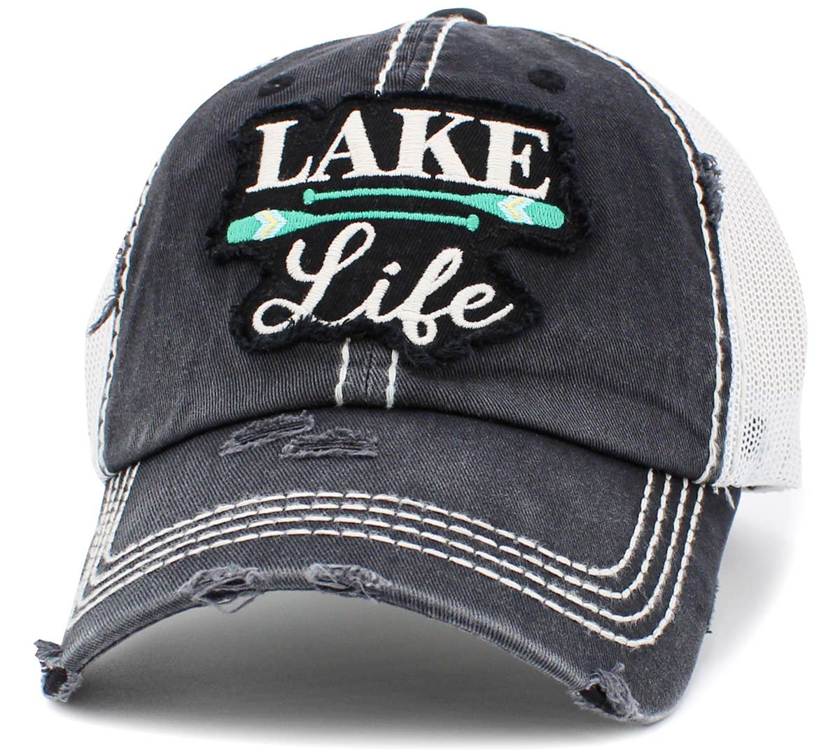 KBETHOS - Wholesale Trucker Hat - Unisex - Lake Life Vintage Ballcap1
