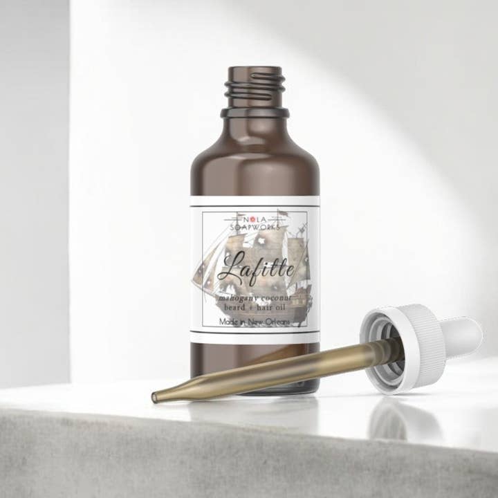 Essentially NOLA Soap Works - Wholesale Beard Styling Product - Artisan Beard Oil + Skin Conditioner5