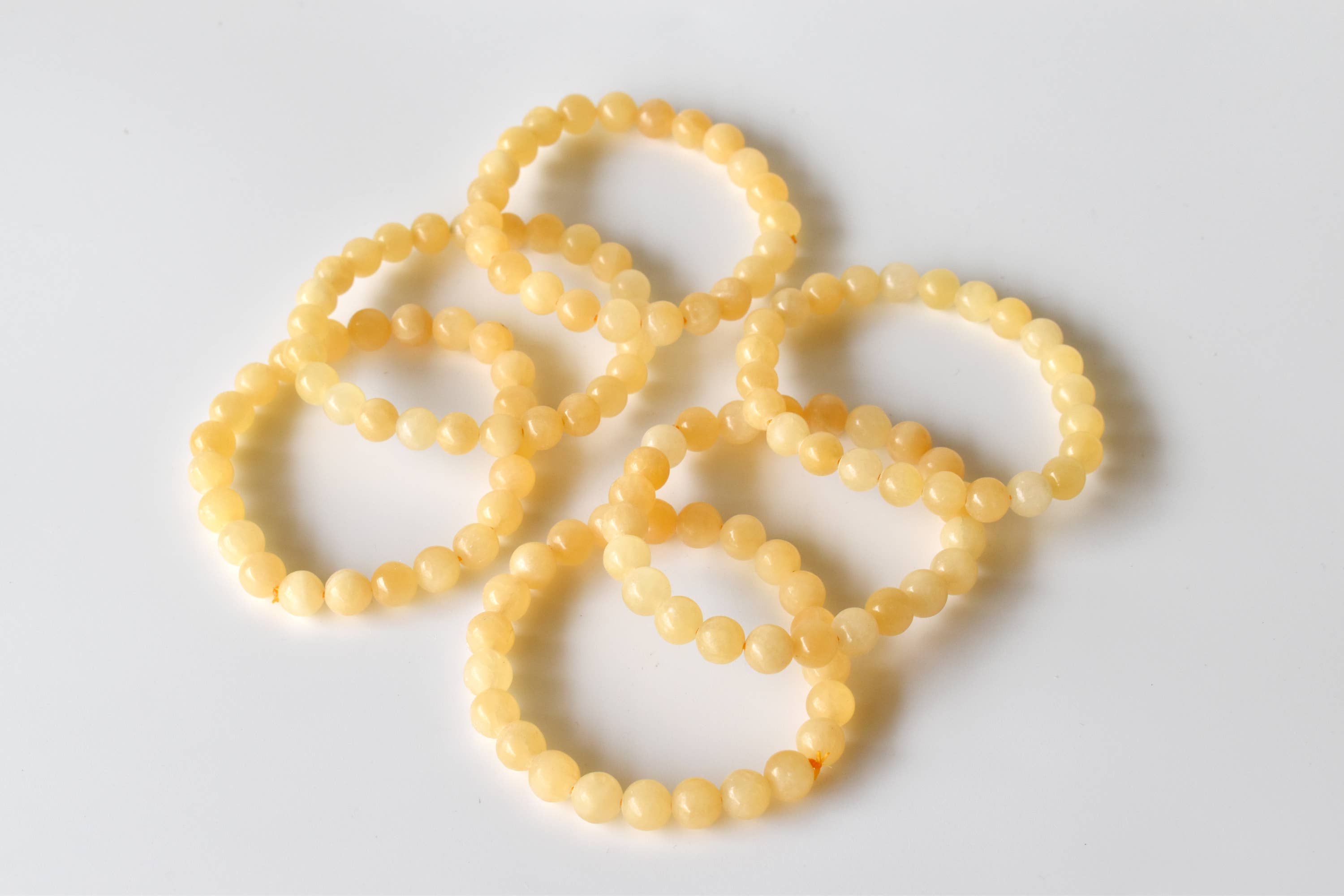 Soothing Crystals - Wholesale Beaded Bracelet - Healing Bracelet | Honey Calcite | Gemstone Bracelet2