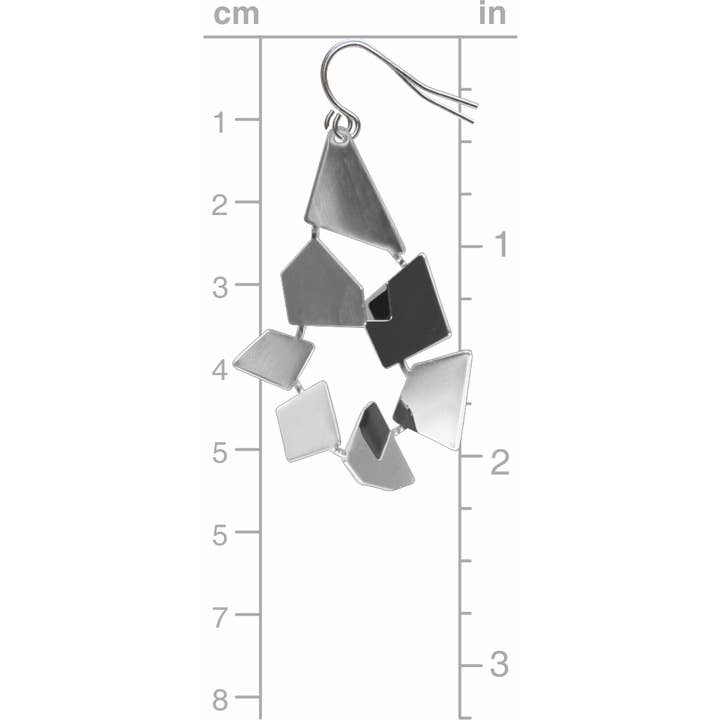 David Howell and Company - Wholesale Dangle Earrings - Fragments Earrings, MADE in USA
