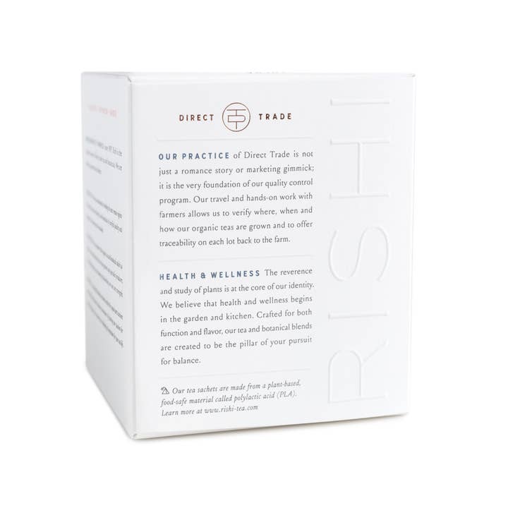 Rishi Tea & Botanicals - Wholesale Tea Bags - Earl Grey Organic Black Tea Sachets3
