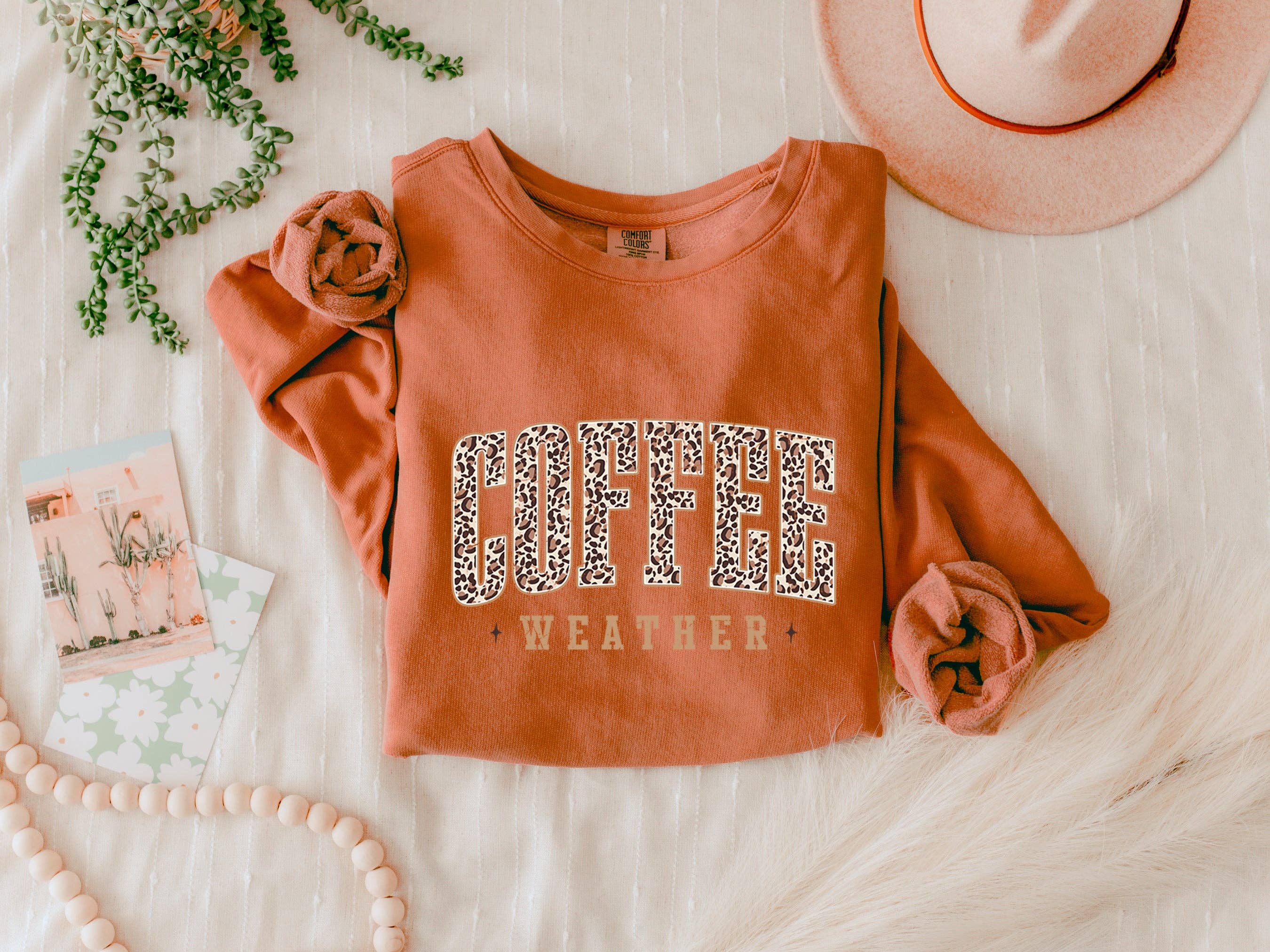 Verita Culture - Wholesale Graphic Sweatshirt - Women's - Coffee Season Fall Autumn Comfort Colors Sweatshirt8