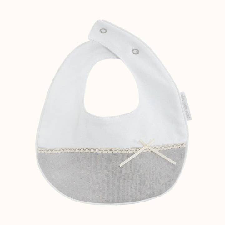 Pim-Pam-Pum - Wholesale Bib – Baby - Mimo Grey Bib