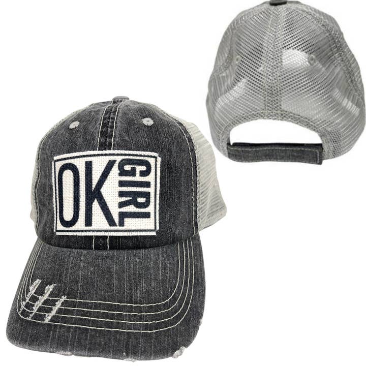 dkhandmade - Wholesale Trucker Hat - Women's - OKLAHOMA GIRL HATS2