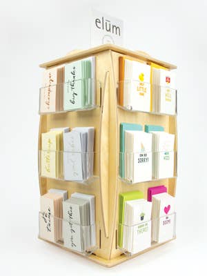 DISPLAY GE, Gift Enclosure - 24 Spinner for wholesale by Elum Designs