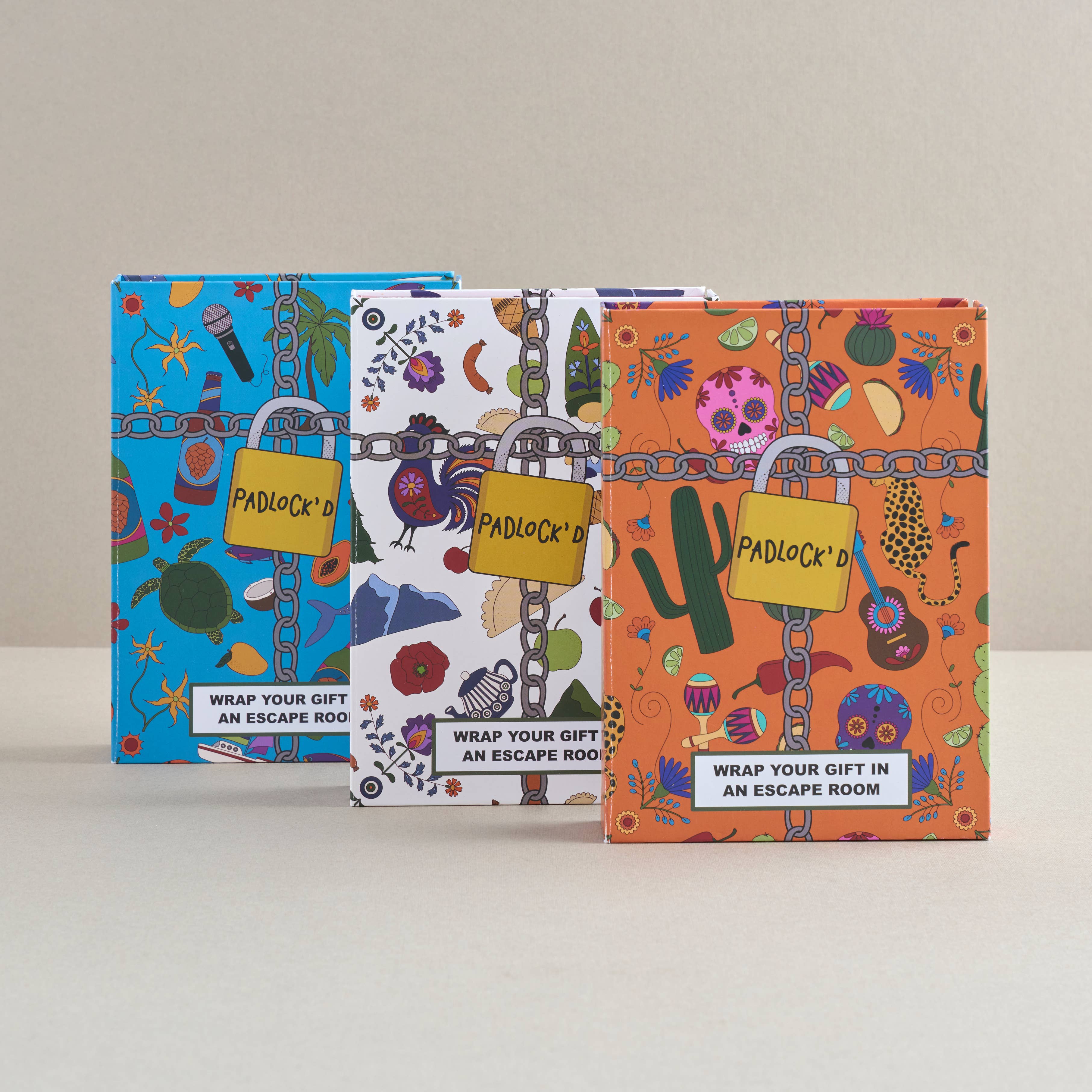 Puzzle Post Games - Wholesale Puzzle - Adult - NEW Padlock'd Mexico: An Escape Room Lock and Chain Game6