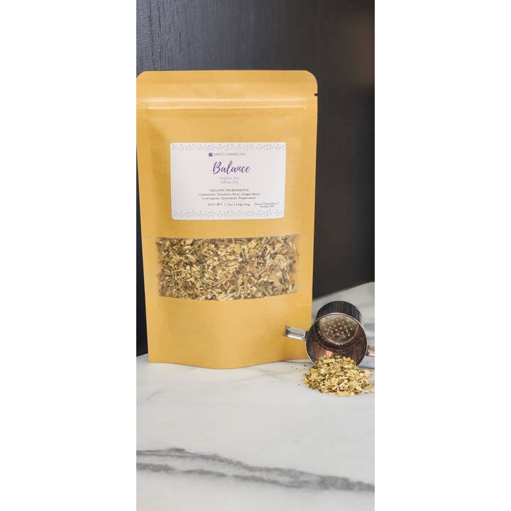 Sweet Dandelion, llc - Wholesale Loose Tea - Balance Herbal Tea6