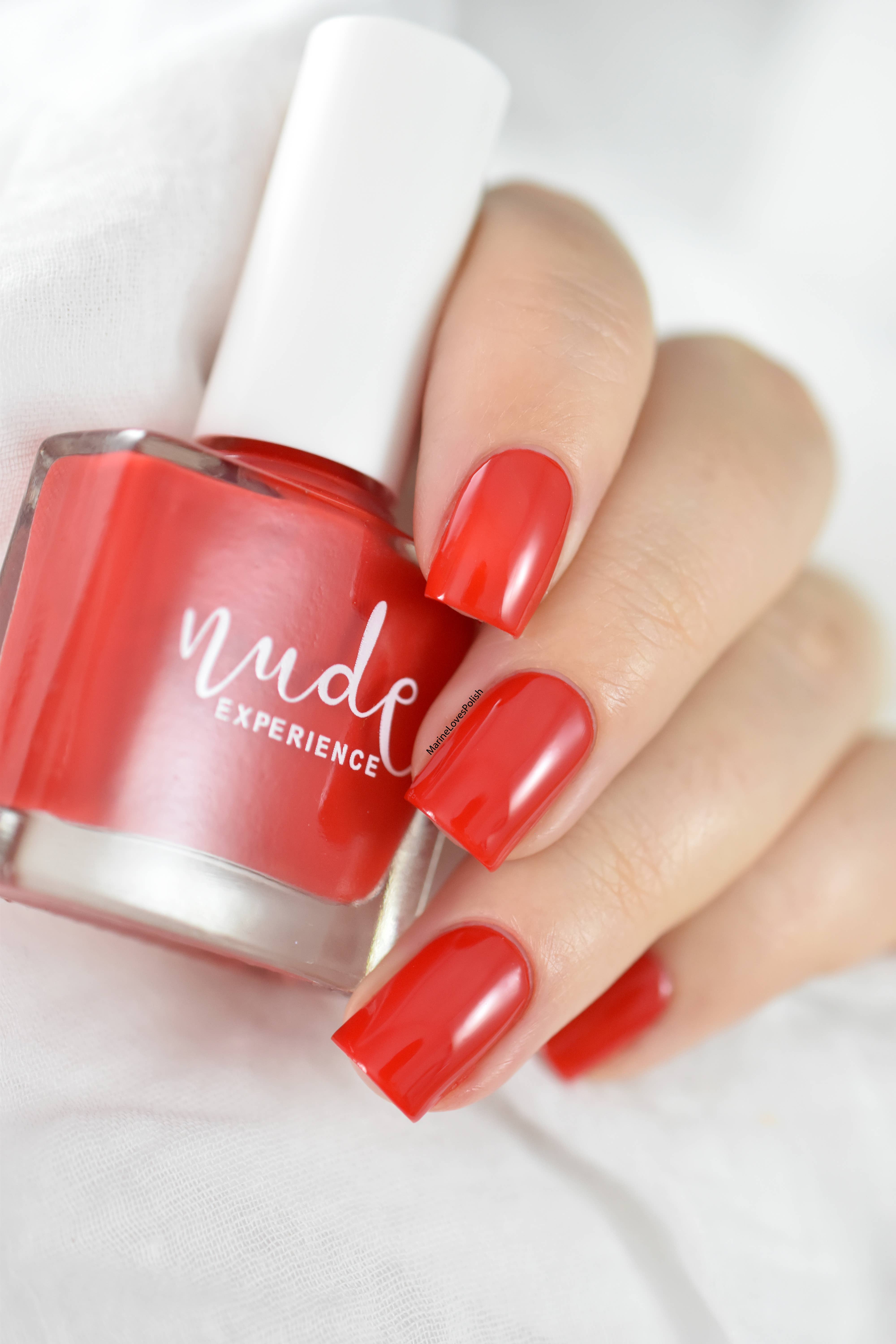 Nude experience - Wholesale Nail Polish - Nail Polish Bio-sourced - PHARAON - Love Red5