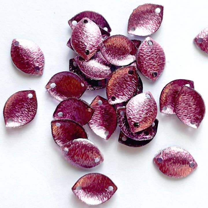 Feuille - 10mm x 7mm - Rose Poussiéreux (S236) pour la vente par Colour Streams