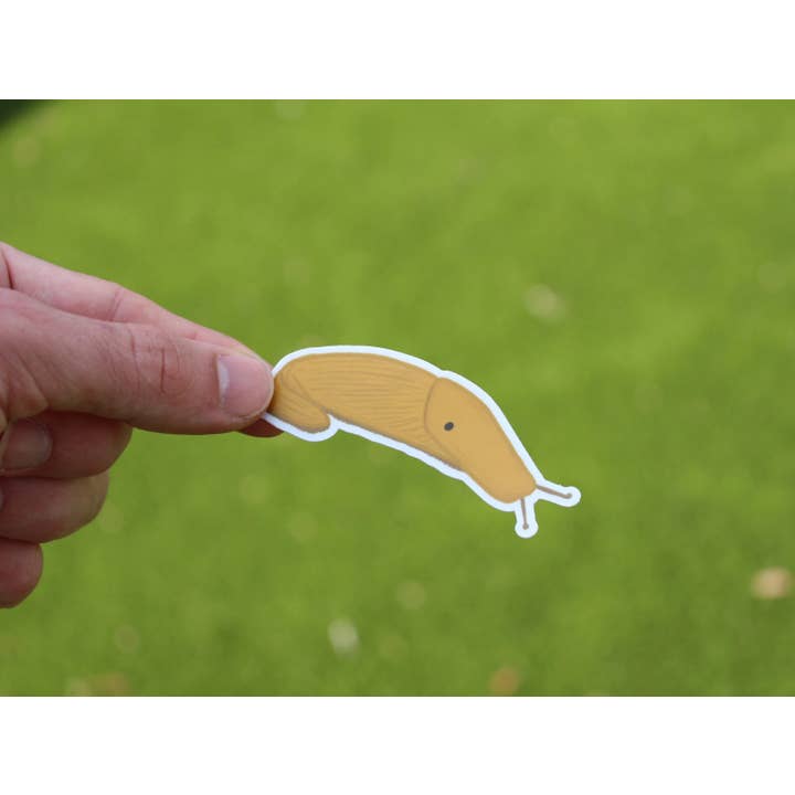 Banana Slug Sticker for wholesale by Pau Hana Designs