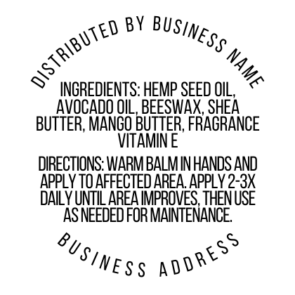 Toliver's Handmade - Vente Crème/baume/pommade cicatrisante - Baume Intensif pour Coudes, Genoux et Talons - Étiquette Personnalisée10