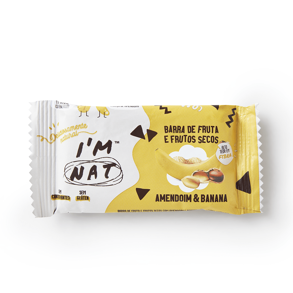 I'M NAT - Wholesale Snack bar - Fruit and Nut Bars - Peanut & Banana1