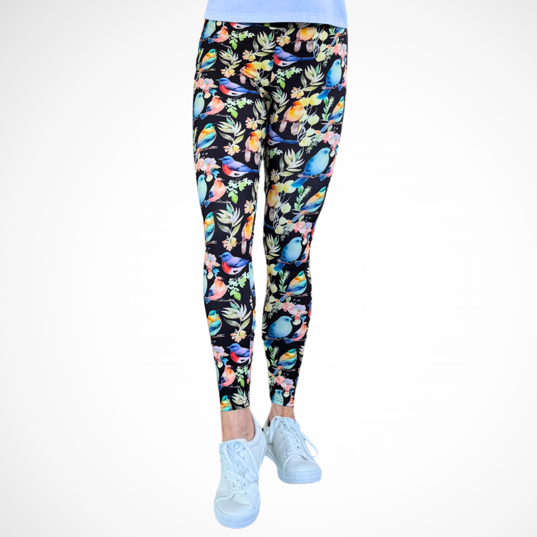 Natopia - Wholesale Fashion Leggings - Women's - Watercolour Wings  Deluxe Leggings1