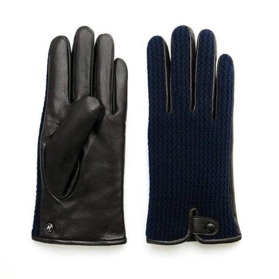 napo gloves - Wholesale Gloves - Men's - NapoWOOL Men's Leather Gloves with Touchscreen Technology1