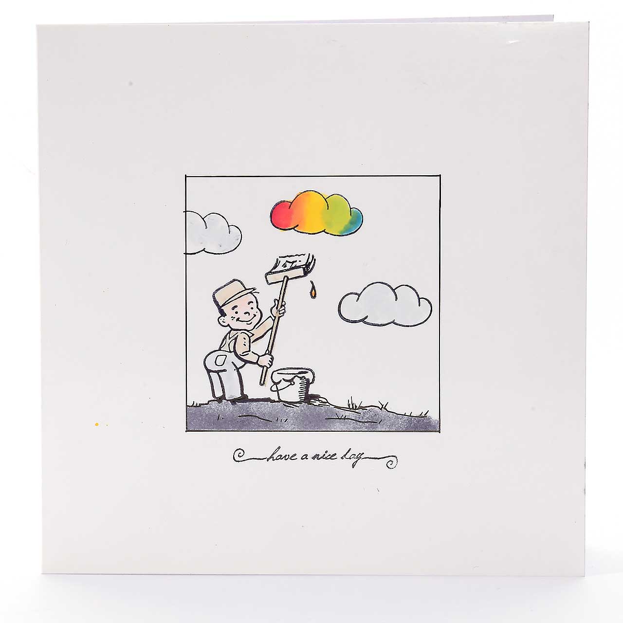 Heindesign - Wholesale Rubber/Decorative Stamp - Stamp: Painter man2