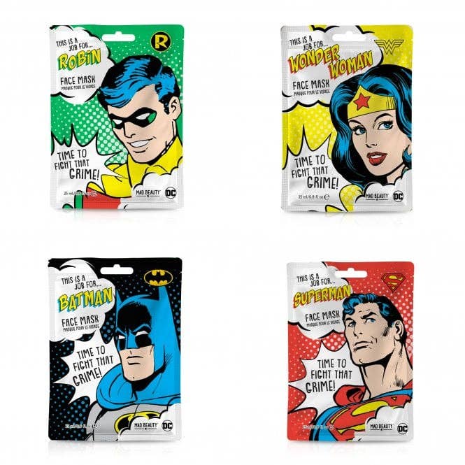 Mad Beauty – wholesale Skincare face mask – Mad Beauty Warner DC Superhero Superman Face Mask1