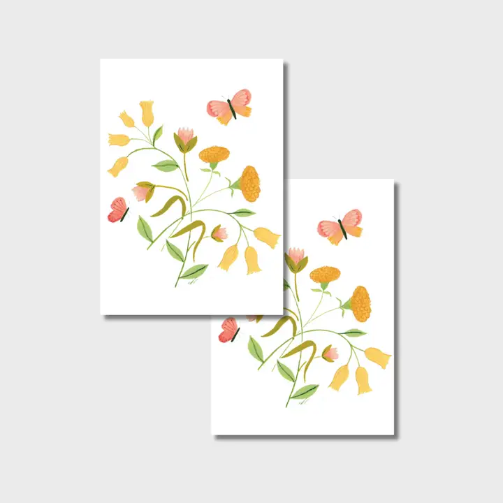 Tulip Design Company - Wholesale Stationery/Notecard Set - Florist Shop Quick Order 20253