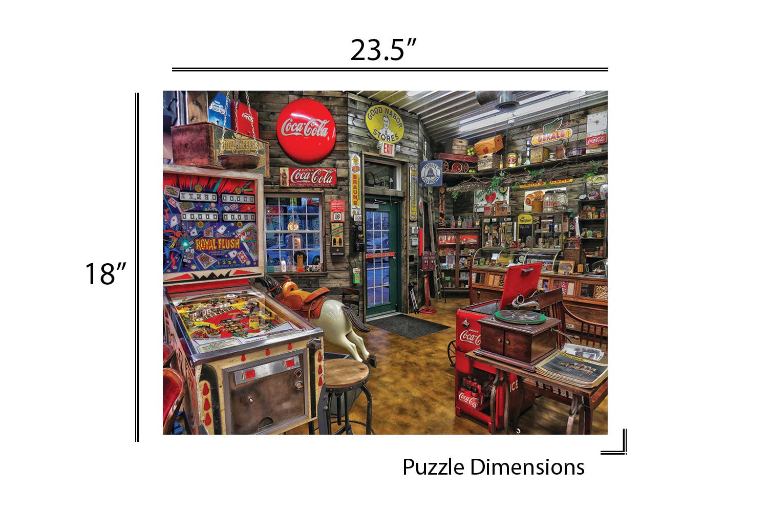 Springbok Puzzle - Wholesale Puzzle - Adult - Good Nabor Stores 500 Piece Jigsaw Puzzle2