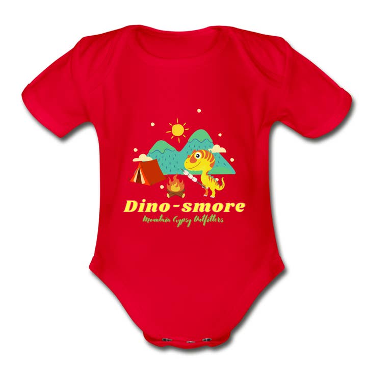 Dino-More Infant Tee for engroshandel hos Mountain Gypsy Outfitters
