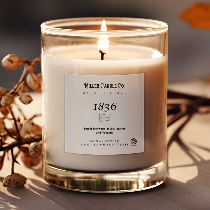 1836 Candle for wholesale by Miller Candle Co.