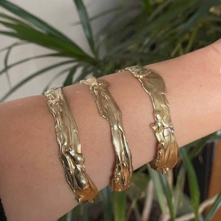 Bracelet jonc à déclaration libre pour la vente par Bianca Moscatelli Jewelry