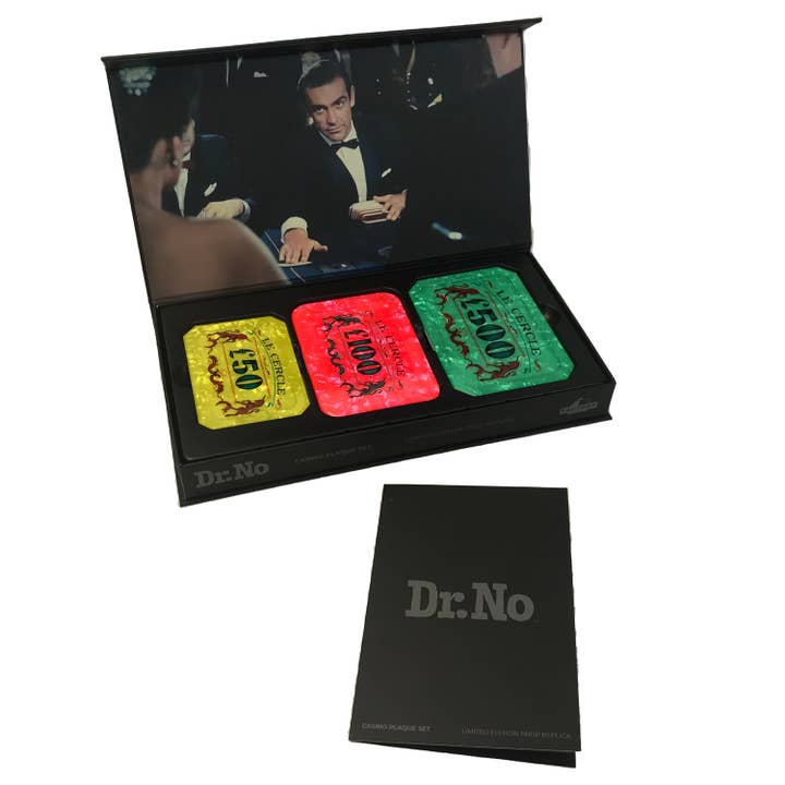 James Bond Dr. No Casino Plaques Limited Edition Replica for wholesale by Factory Entertainment