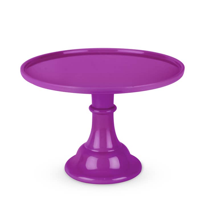 Twine - Wholesale Cake Stand - 11.5 inch Collapsable Melamine Cake Stand in Fushia0