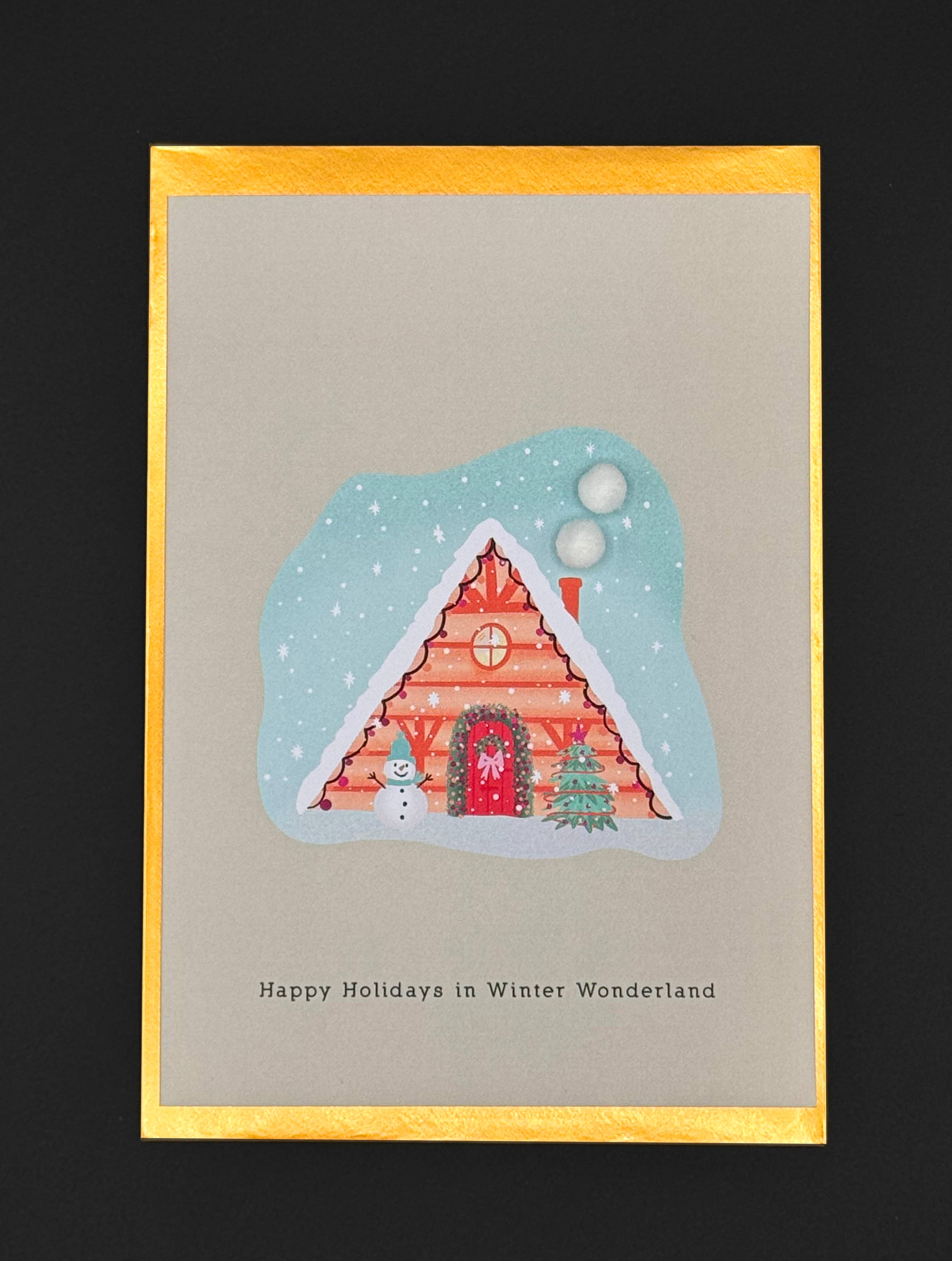 Karte Blanche - Wholesale Christmas Card - Cottage