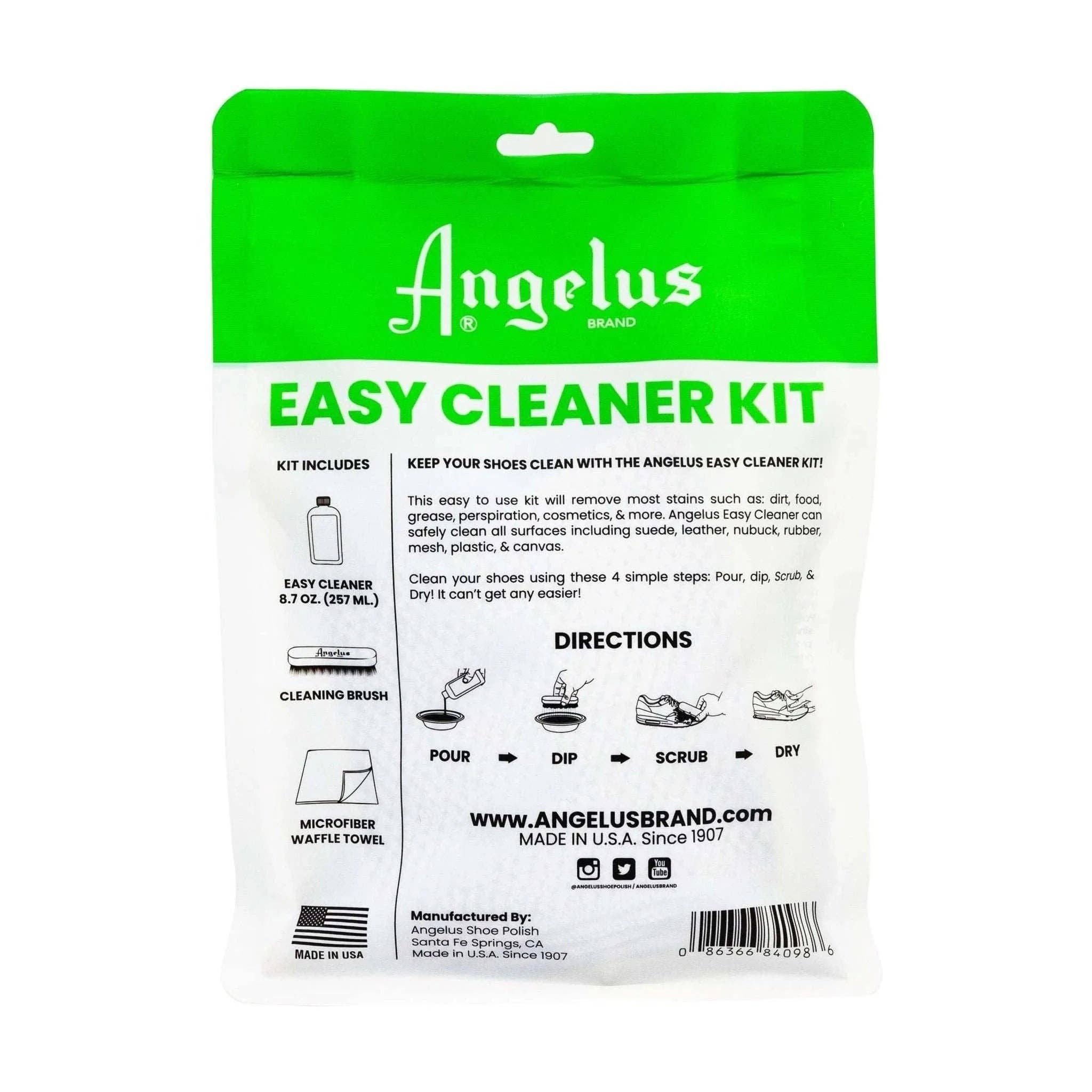 Angelus Brand - Wholesale Shoe Care Kits & Sets - Angelus Easy Cleaner Kit3
