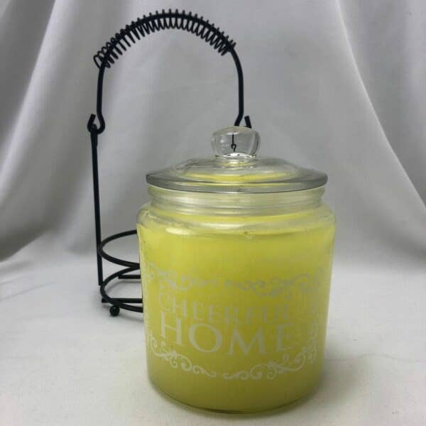 Arcucci Trade Srl - Wholesale Jar/Filled Candle - CHEERFUL HOME 26OZ SCENTED CANDLE WITH CANDLE HOLDER9