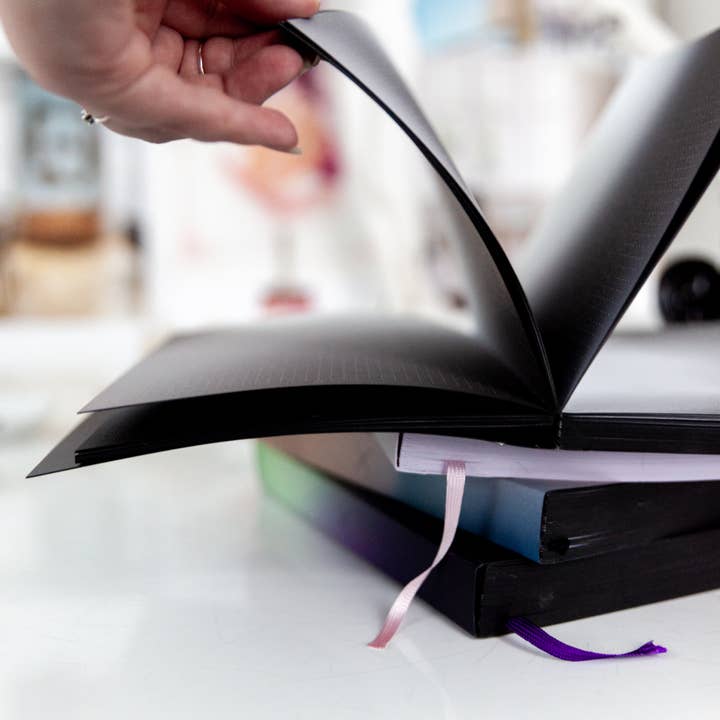 Aura notebook - Wholesale Notebook - Aura notebook A5 | MONOCHROME SLIM10