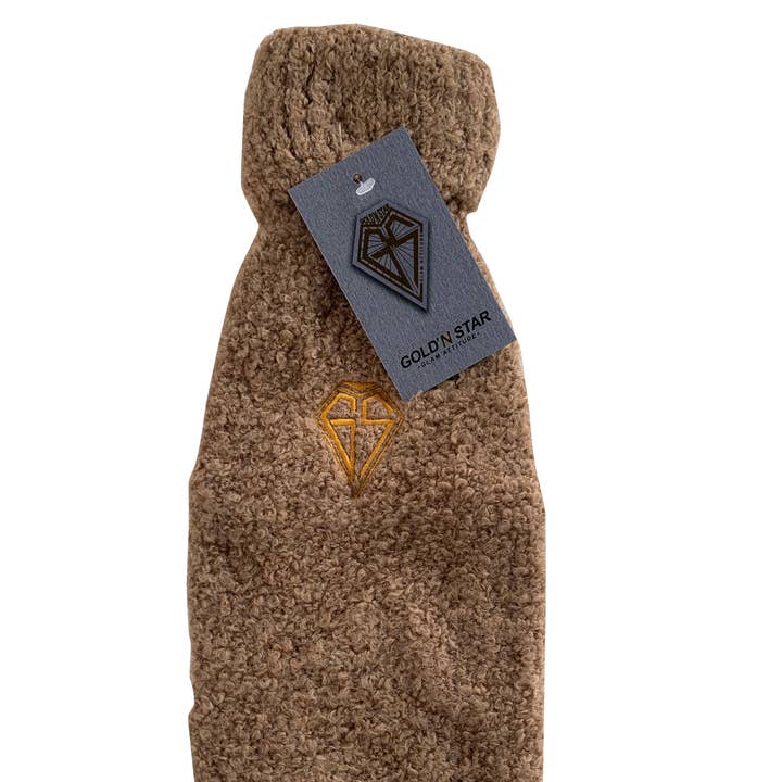 Bouclé-Pullover mit eingesticktem Logo für den Großhandel von GOLD'NSTAR