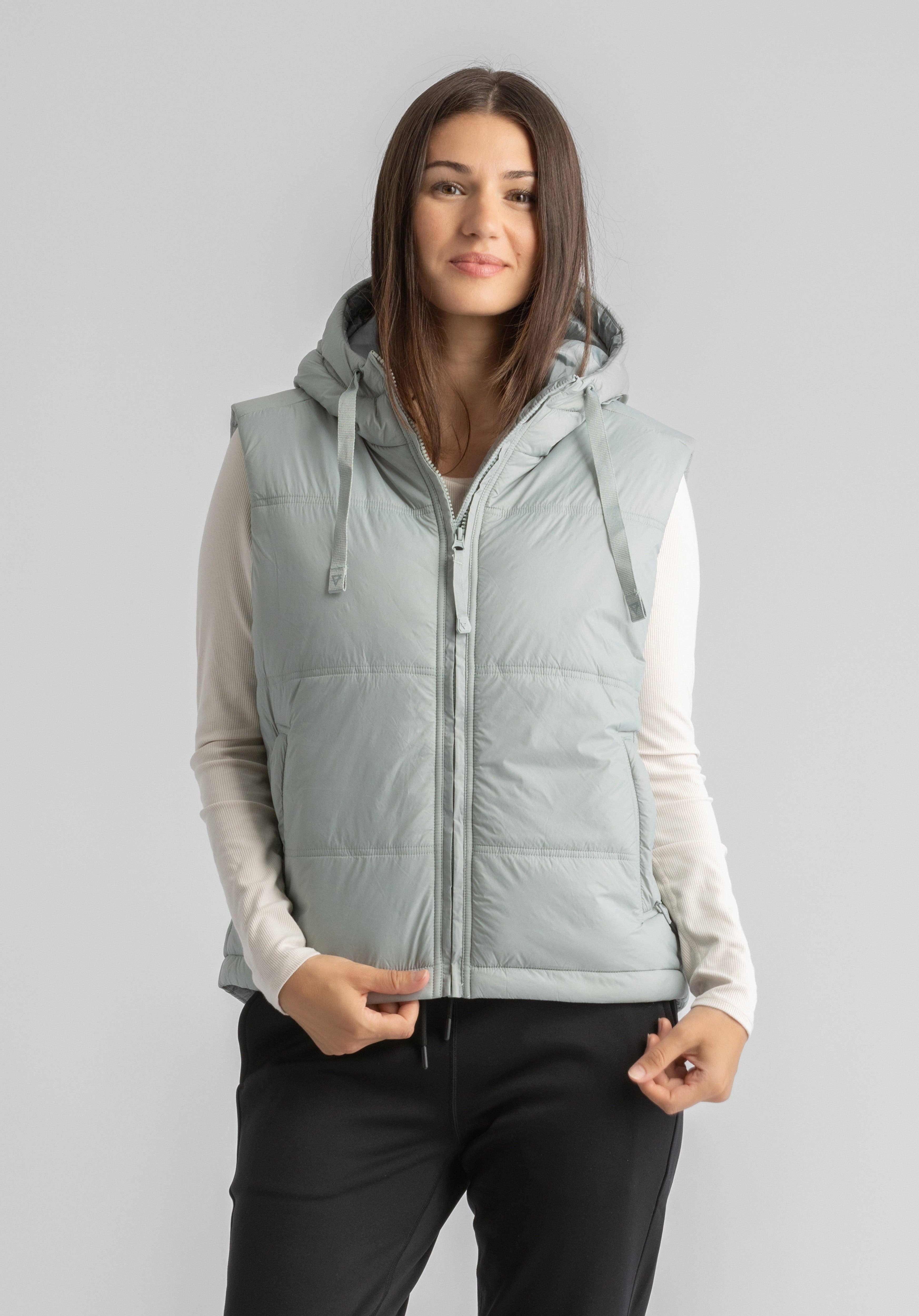 LIV Outdoor – Großhandel Oberbekleidungsweste – Damen – Daphne, superweiche Daunenjacke mit Kapuze für Damen0