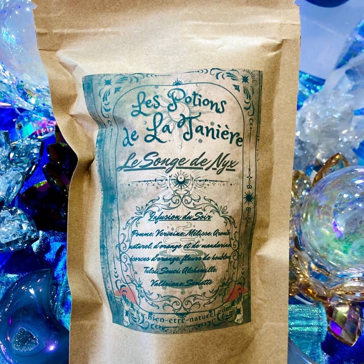 Té de hierbas Potion of the Lair El sueño de Nyx Verbena melisse para venta al por mayor de Desarwen