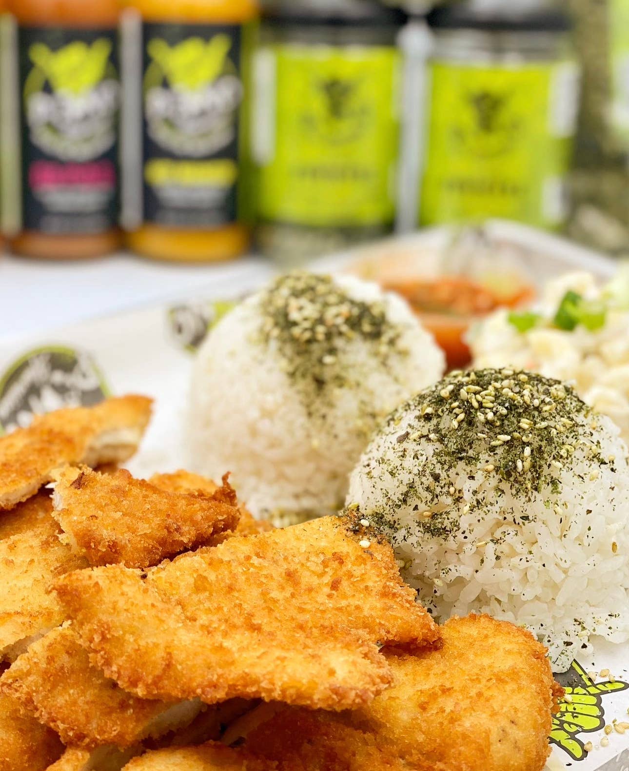 Pono Hawaiian Foods Co - Vente Mélanges d'épices séchées - Furikake Wasabi-Nori Premium - Paquet de 1 lb, Sans Gluten 10 pièces cs5