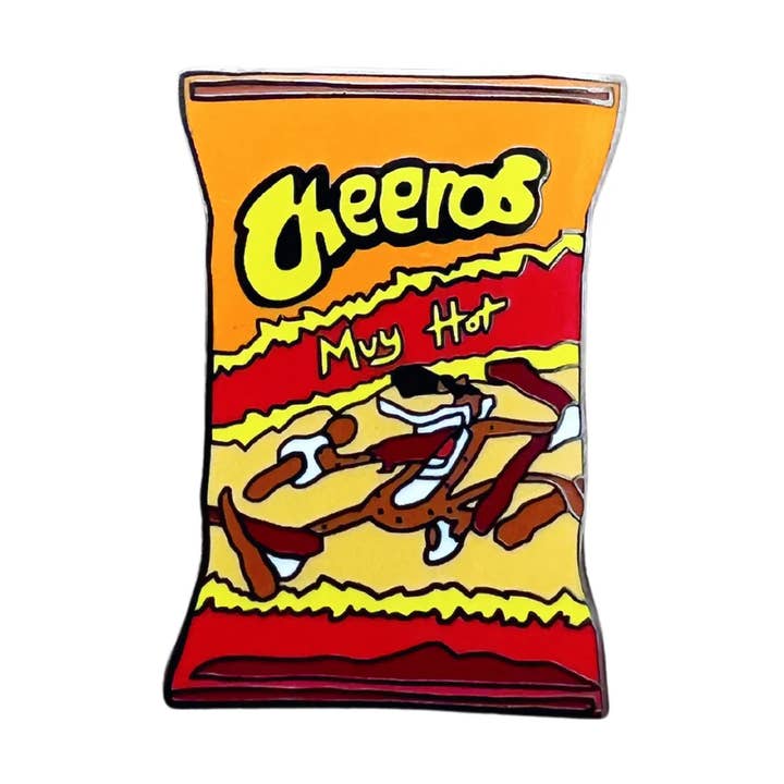 Muy Hot Enamel Pin voor wholesale door Cultura Campaign