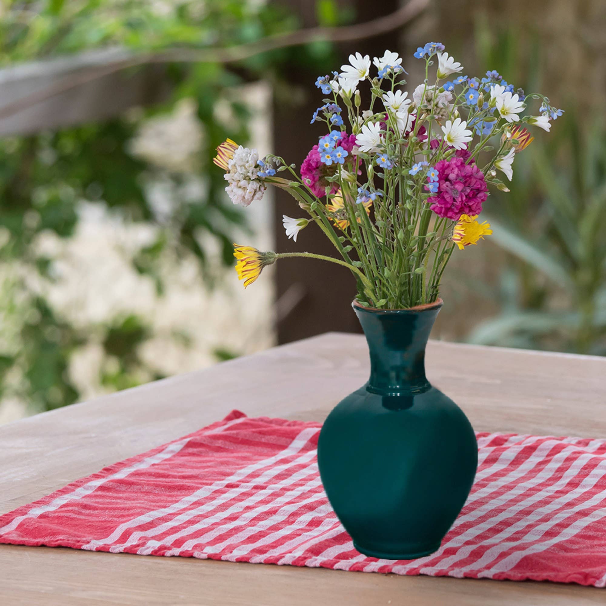 Hakan – wholesale Vase – Glazed Clay Vase, Water Pitcher, Traditional Mud Jug, 76 oz2