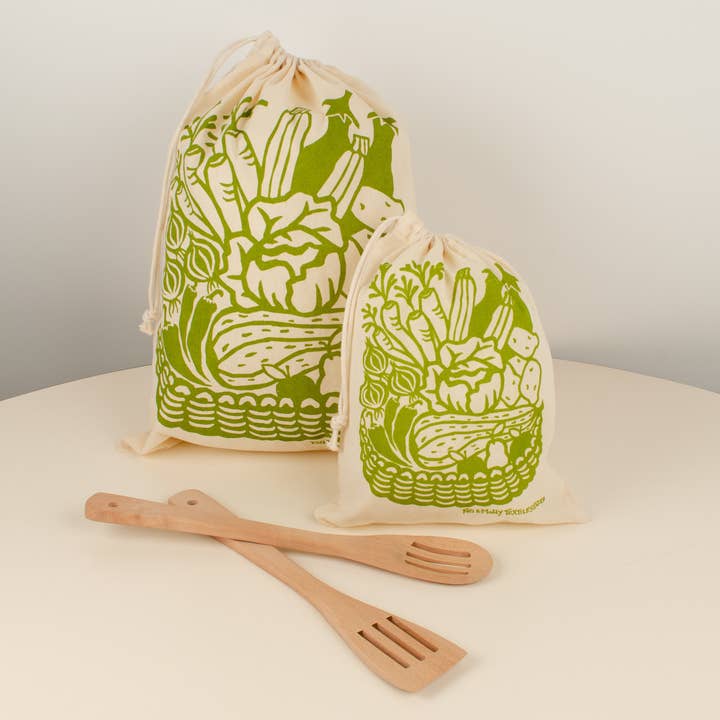 Reusable Cloth Bag Set - Produce for wholesale by Kei & Molly Textiles, LLC