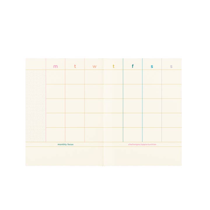 Talking Out of Turn - Wholesale Planner - Perpetual Planner - Clean & Colorful3