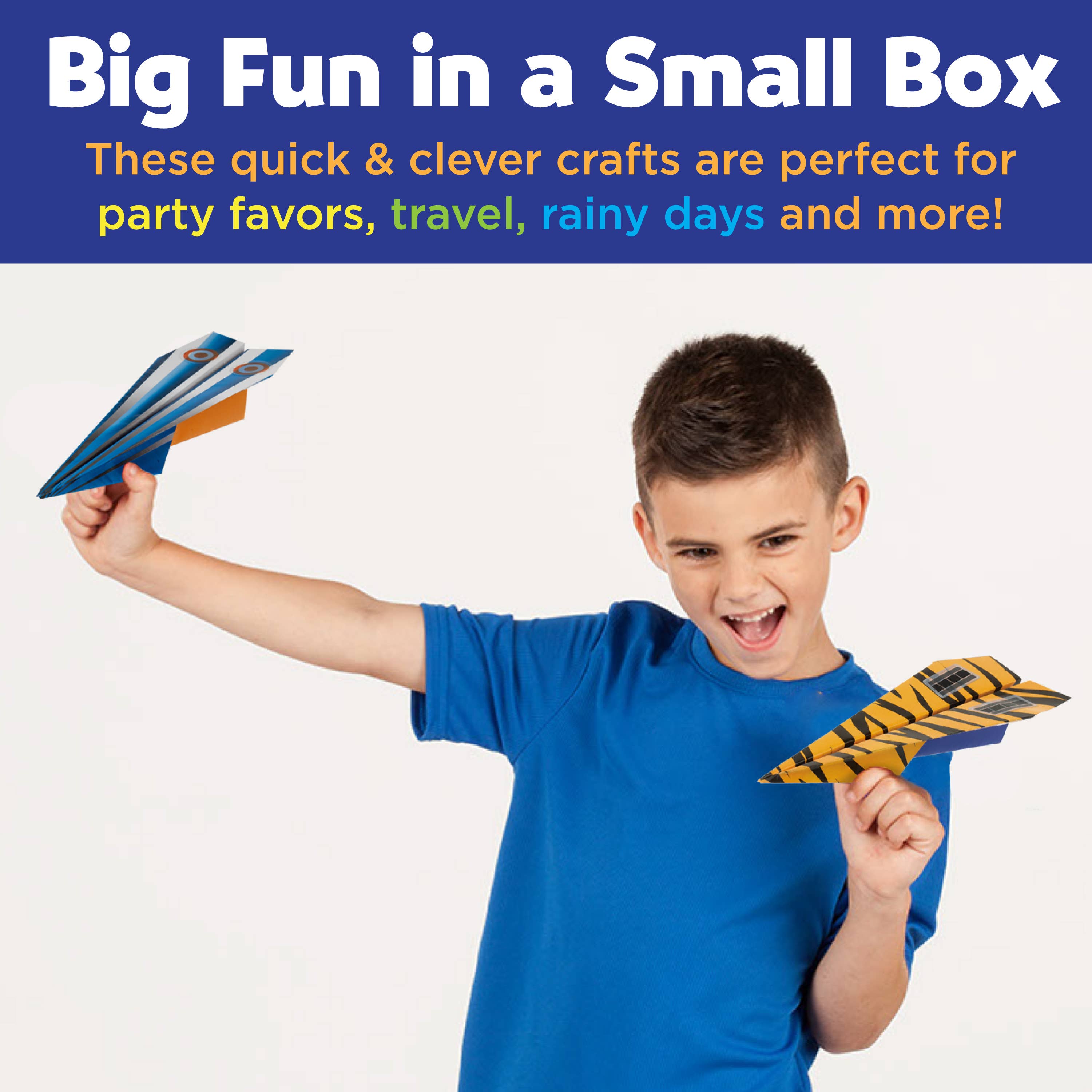 Faber-Castell / Creativity for Kids - Wholesale DIY Craft Kit - Kids - Paper Airplane Stunt Squadron Mini Craft Kit for Kids3