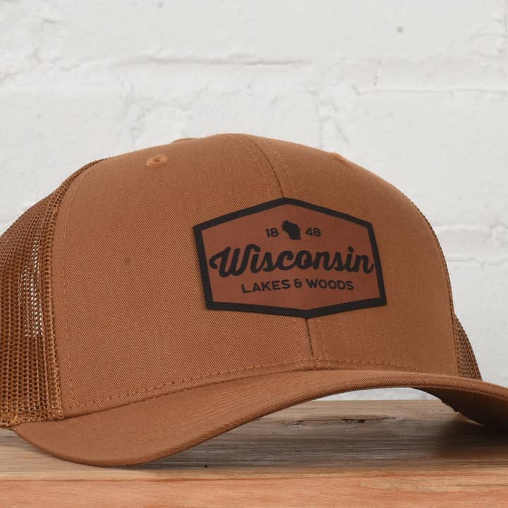 Classic State - Wholesale Trucker Hat - Unisex - Wisconsin Lakes & Woods Snapback Hat2