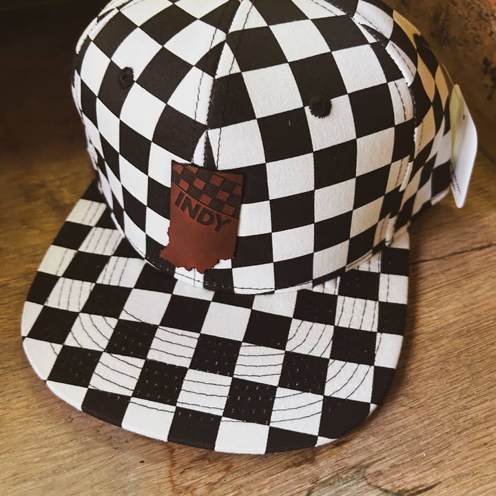 Left Grain - Wholesale Trucker Hat - Unisex - Indy Racing Flat Bill Trucker - Adult3